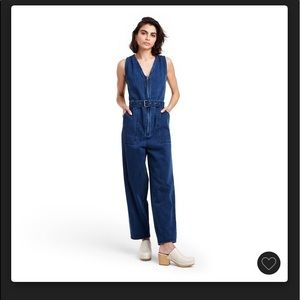 Denim jumpsuit
